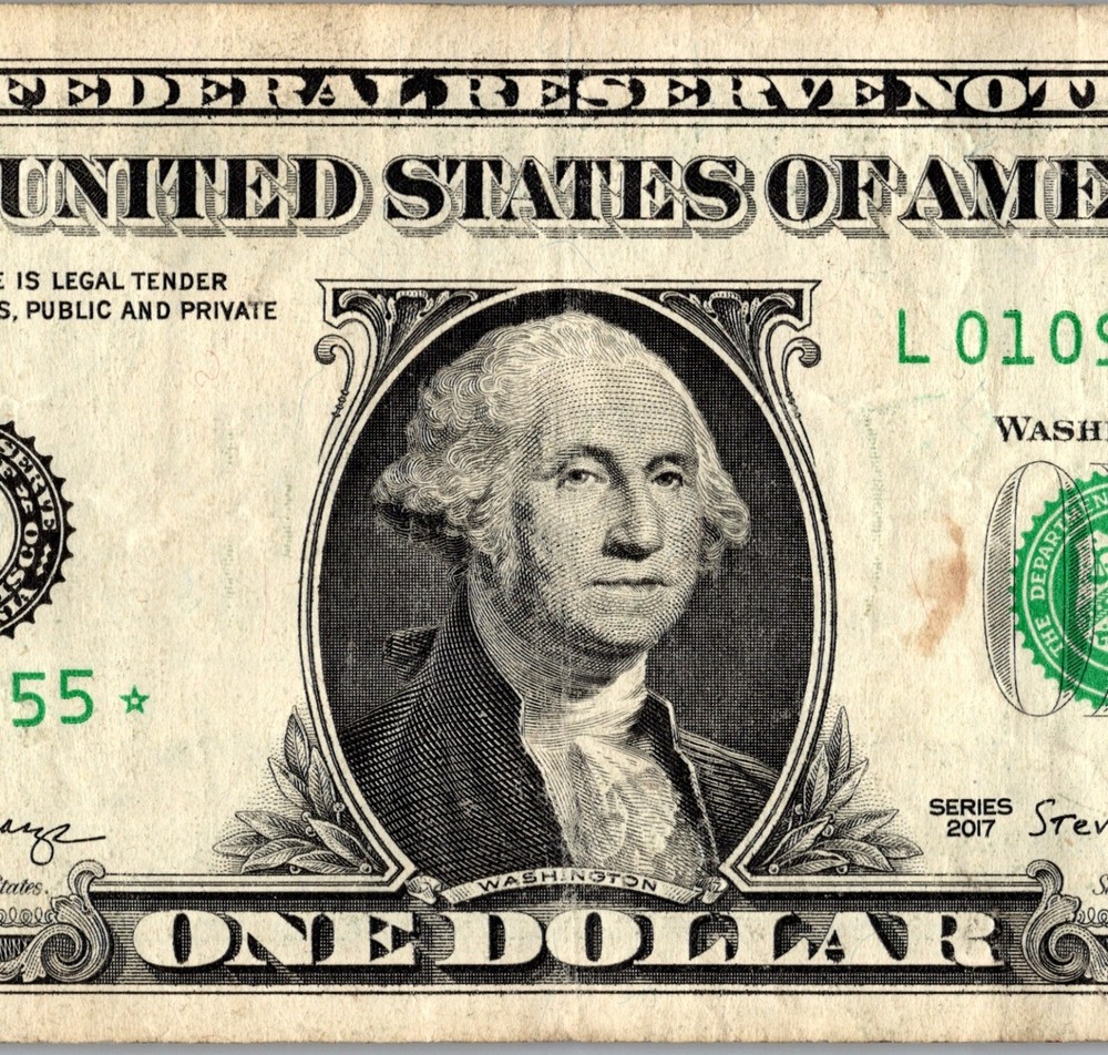 2017 L Star note Fancy Serial Number Regular Run