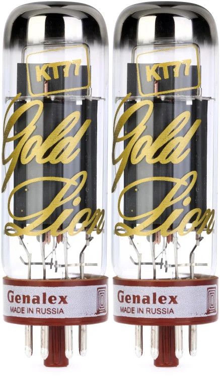 Genalex Gold Lion KT77 Power Tubes - Matched Duet