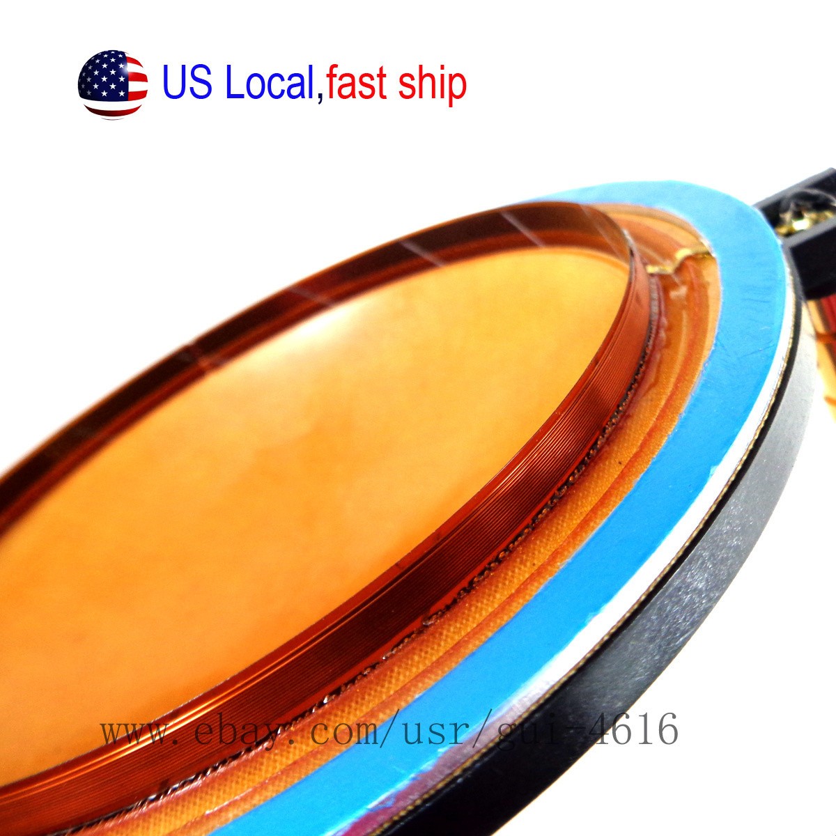 2PCS Diaphragm For PRV D4400Ph, D4400Ph-Nd and D4260Ph 8 Ohm US Local