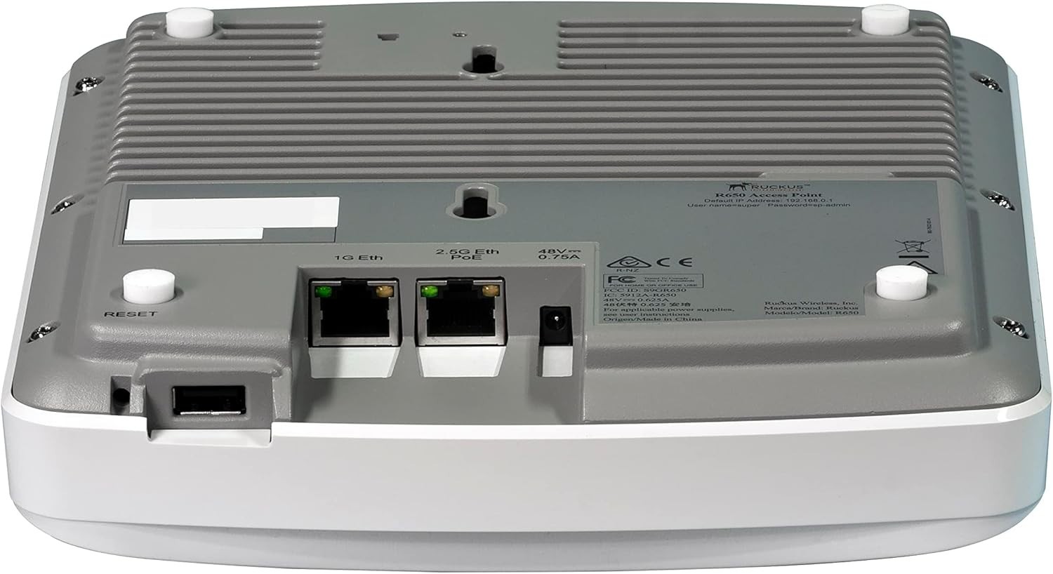 Ruckus R650 Dual-Band Wi-Fi 6 802.11 ax Wireless Access Point 901-R650-US00 NEW