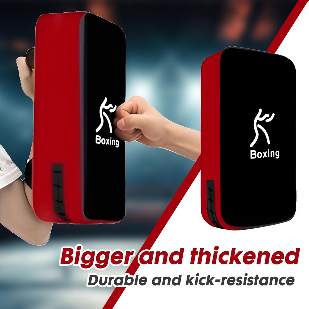Karate Kick Pad Adjustable Boxing Punch Shield Training Mitt Martial Arts