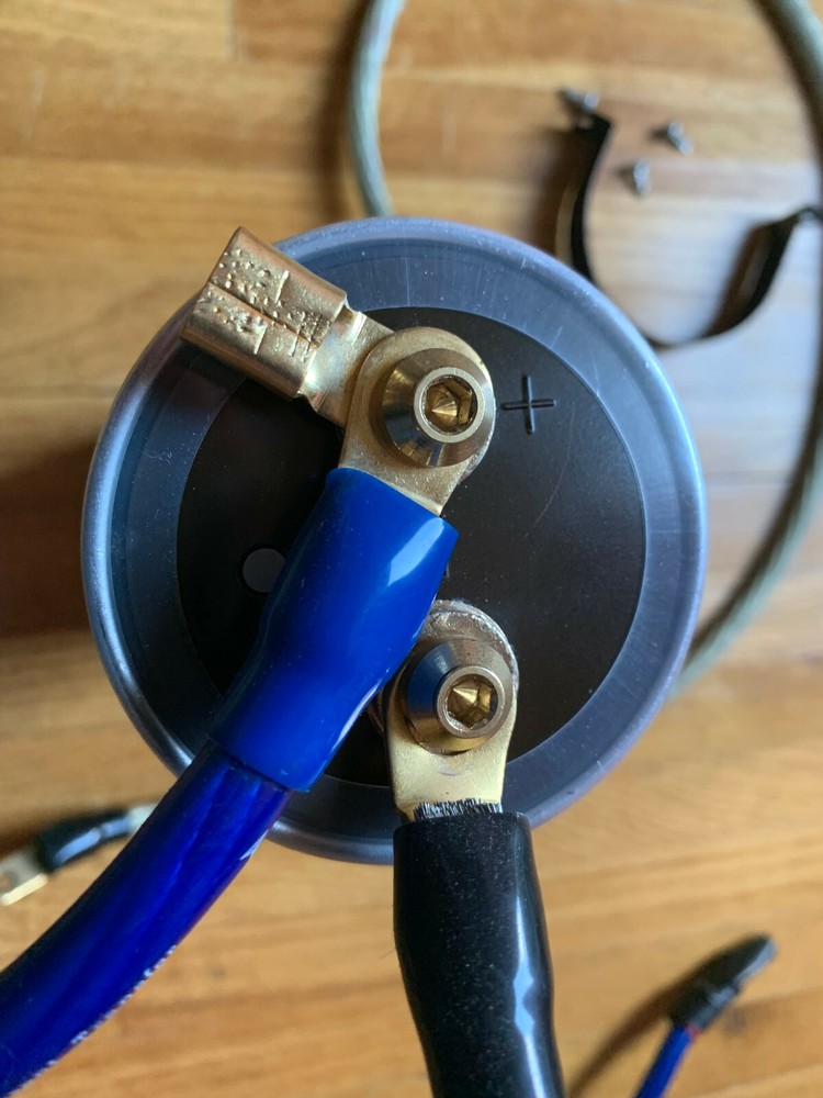 USED Lightning Audio 1 Farad Capacitor BOLT