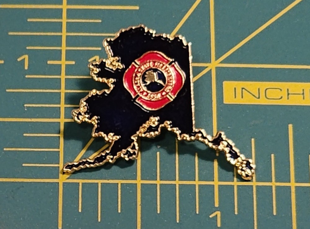ALASKA STATE FIREFIGHTERS ASSOCIATION LAPEL PIN