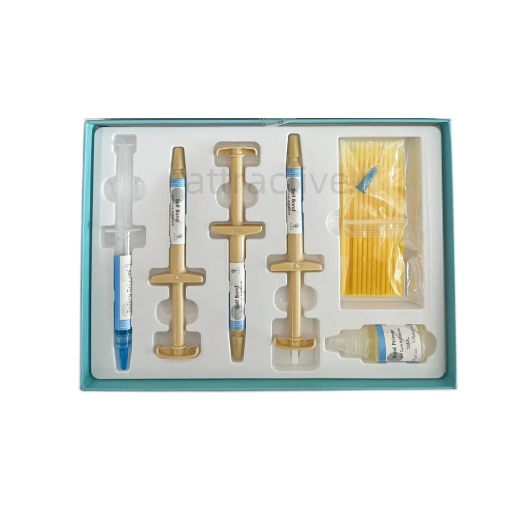 Dental Orthodontic Composite Resin Direct Paste Adhesive Bond Self Light Curing