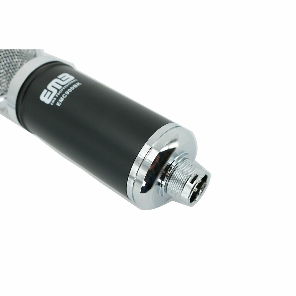 EMC900 Multi-Pattern Large Diaphragm Condenser Project Studio Microphone Black