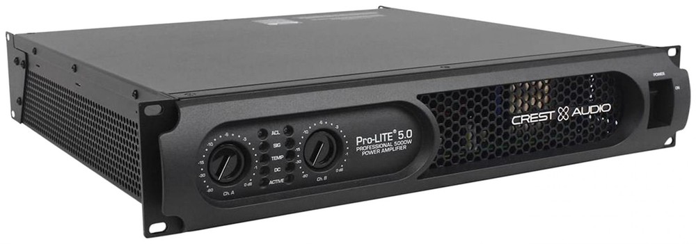 Crest Audio Pro-LITE 5.0 Ultra-Efficient Professional Power Class D Amplifier