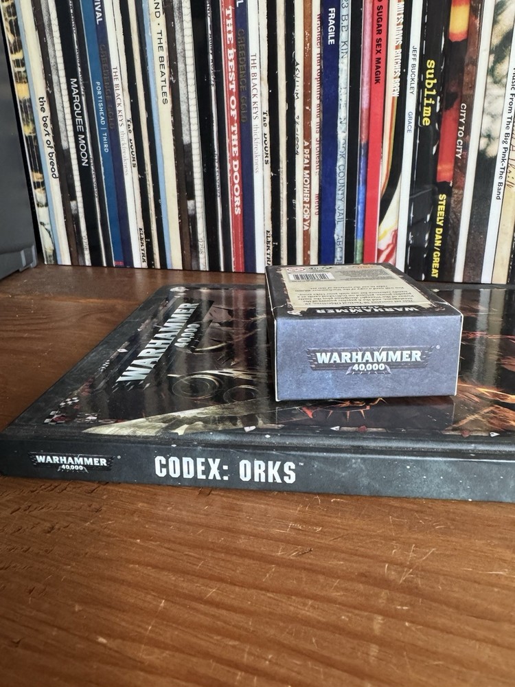 Warhammer 40K Orks Codex 8th + Datacards Complete Set GW 2018 Bundle Lot VG