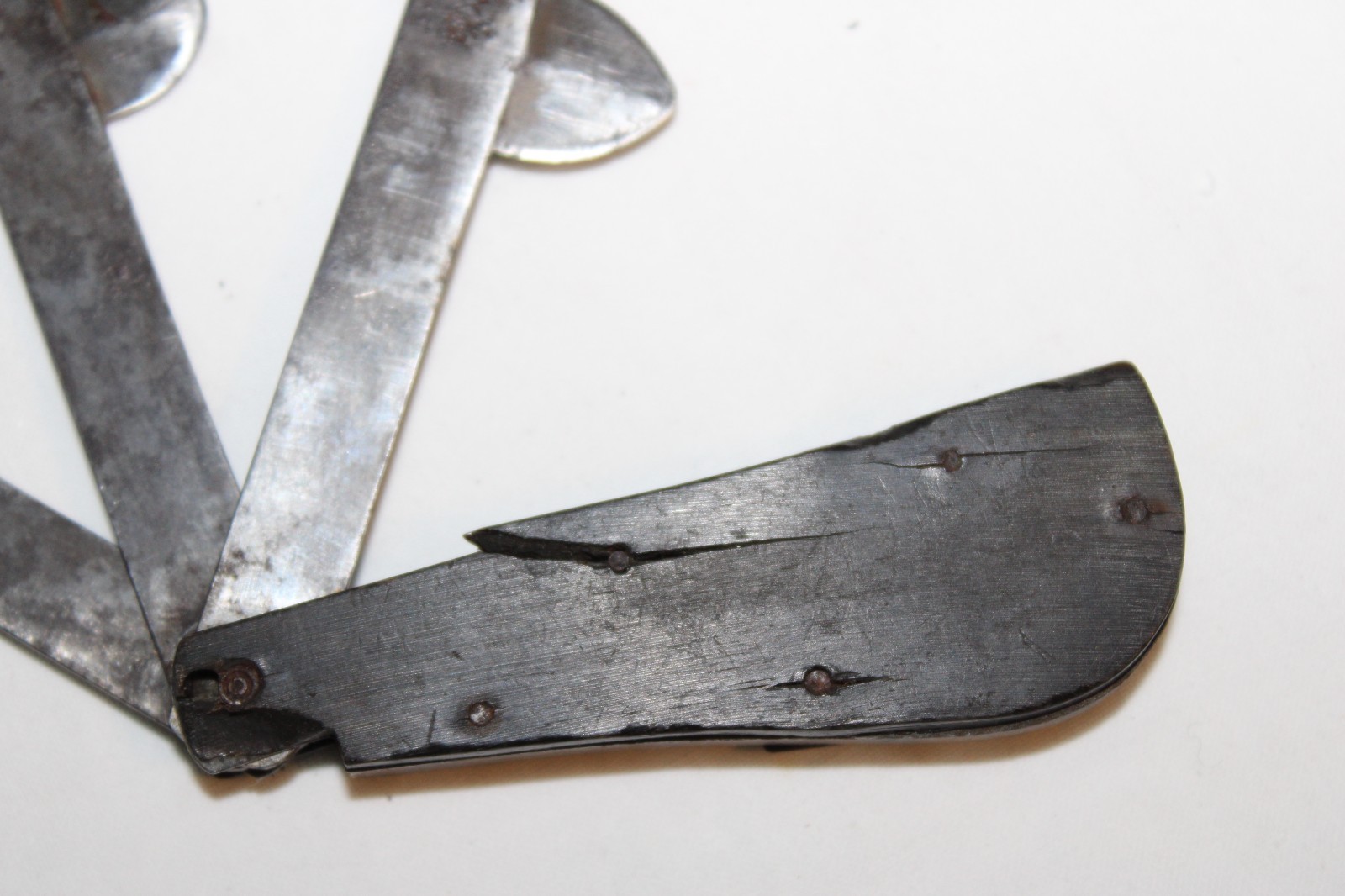 Antique 3 Blade Blood Letting Fleam Tool Marked G. Gregory