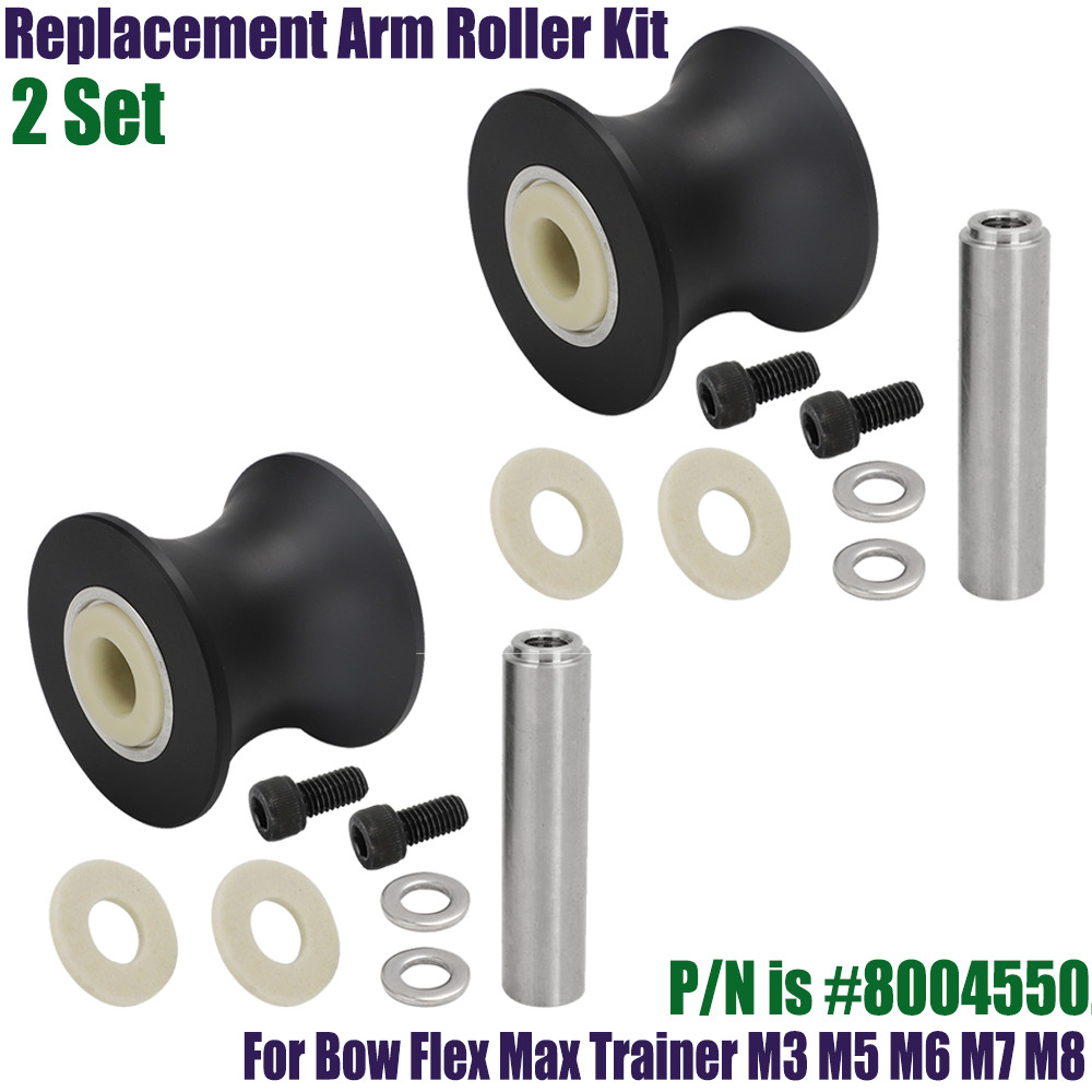 2X FOR BOWFLEX MAX TRAINER WHEEL Replacement Arm Roller #8004550 M3 M5 M6 M7 M8