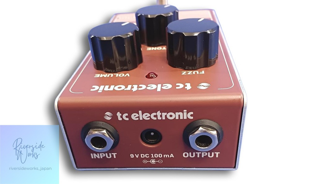 TC ELECTRONIC RUSTY FUZZ Fuzz Effects Pedal - Classic Tone JP