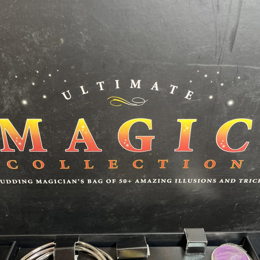 ULTIMATE MAGIC COLLECTION ILLUSIONS & TRICKS RESTORATIVE HARDWARE (READ ALL)