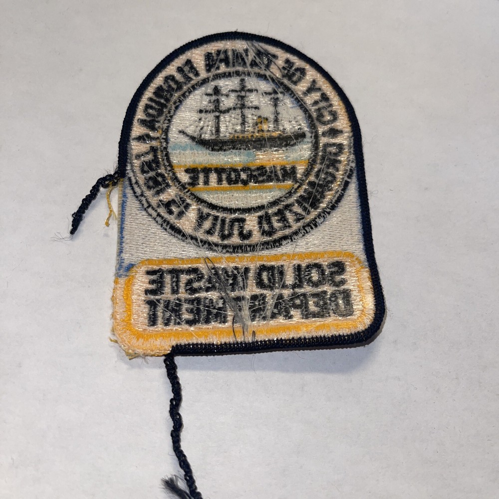 Rare Tampa Florida solid waste department salesman sample￼ patch obsolete #3