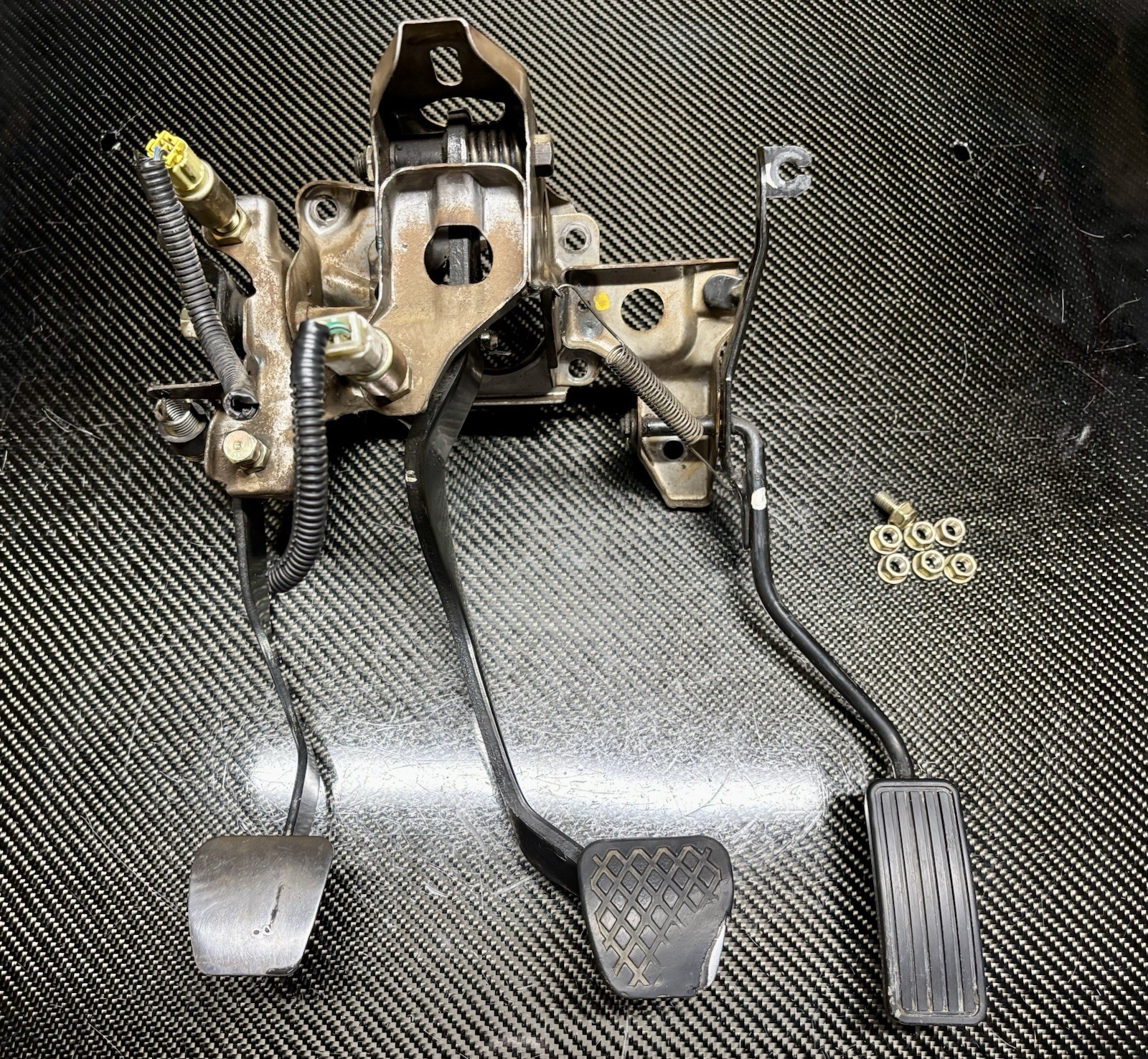 88-91 Honda Civic Sedan 4 Door Manual Transmission Pedal Assembly Clutch OEM