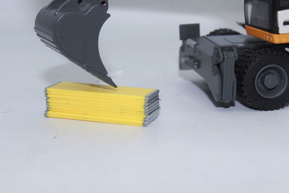 10X Control Panel Yellow Formwork Board 1:50 Formwork Board For Diorama Load