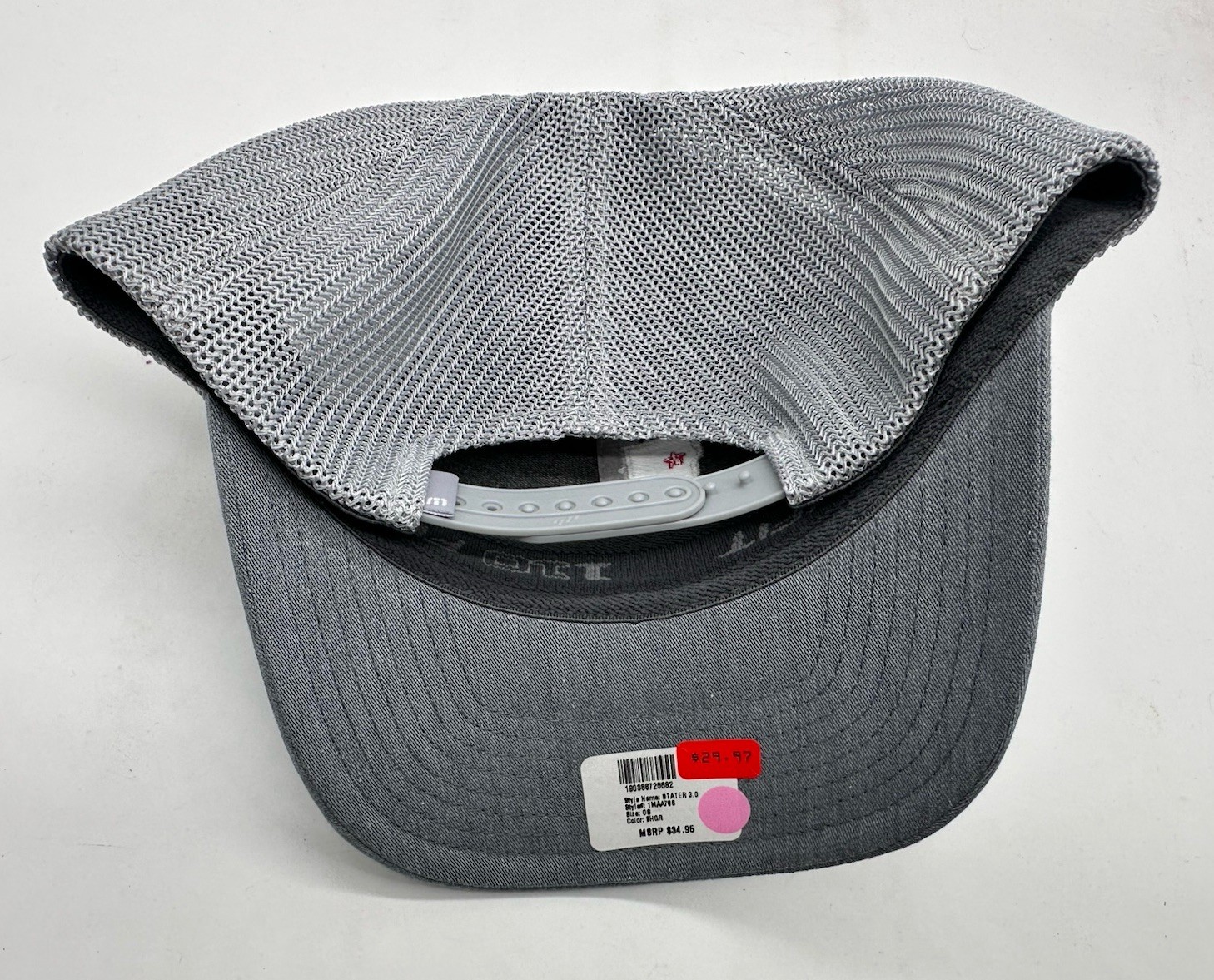 NEW Travis Mathew Stater 3.0 California Bear Snapback Hat Gray Flexfit Golf Hat