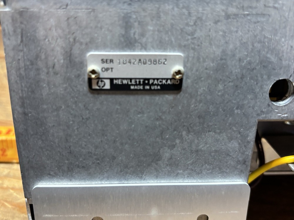 HP 8553B Spectrum Analyzer RF Section 141T Plug-In (original, clean, untested)
