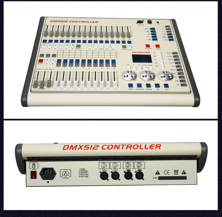 1024CH Console Mini Pearl DMX512 Lighting Disco Computer Light DMX Controller