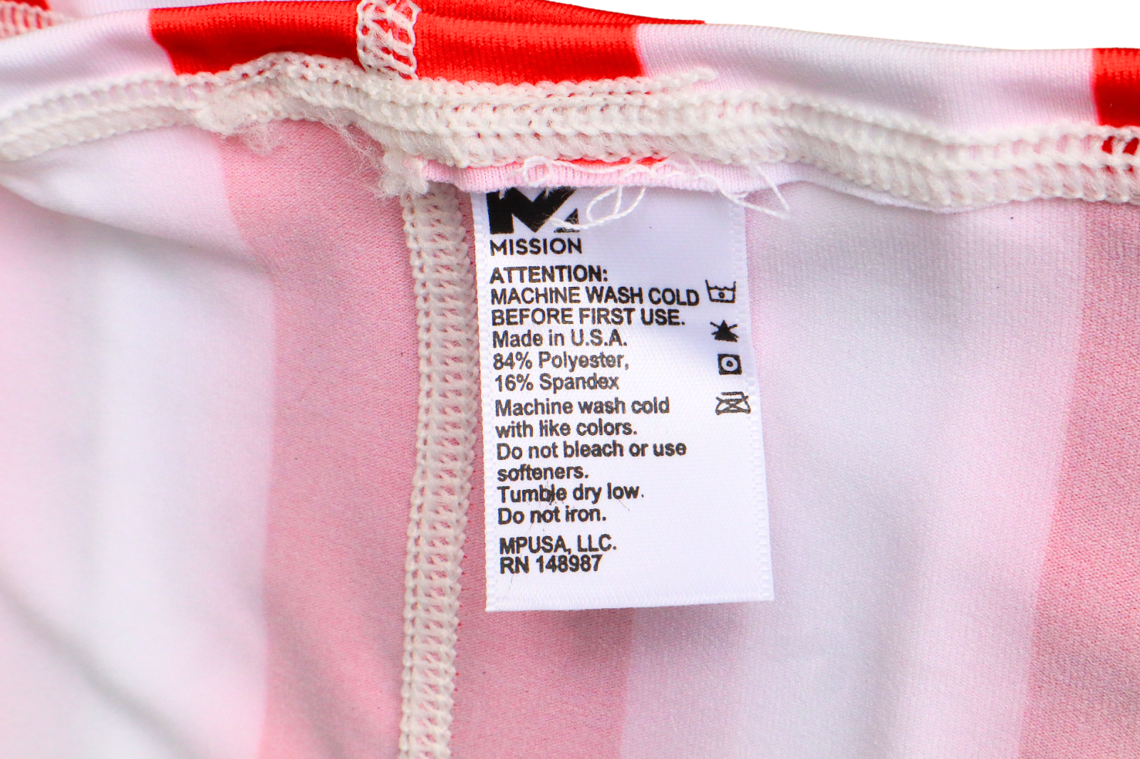 Mission Instant Cooling Geat Cooling Neck Gaiter USA Patriotism American Flag