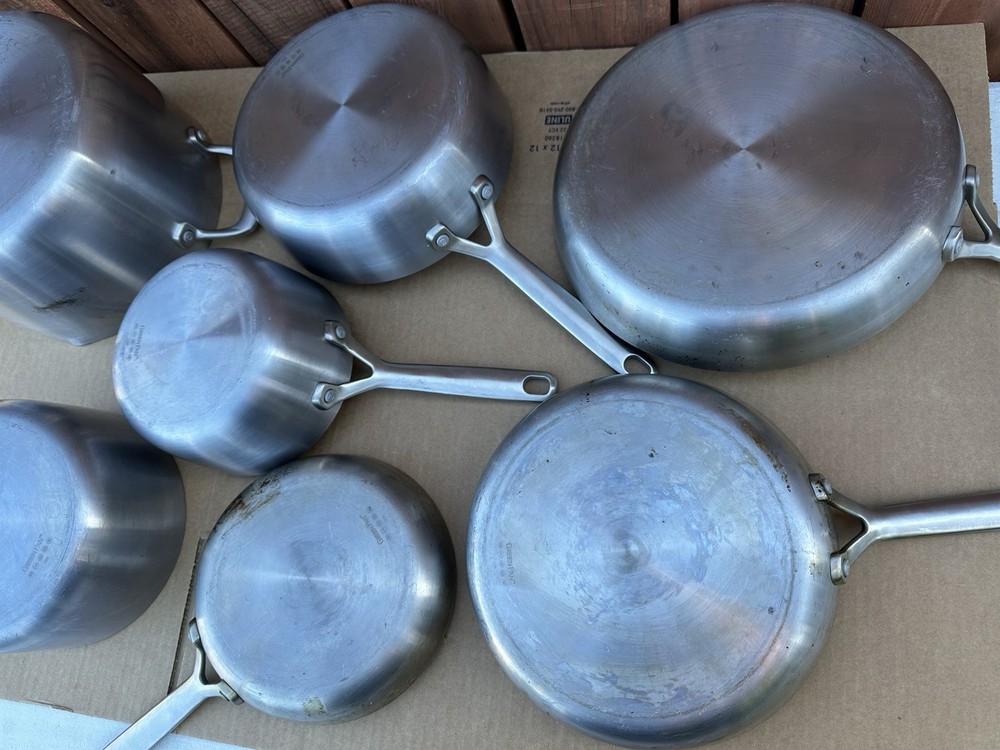 GreenPan 11 Piece Non Stick Set - MISSING 1 LID