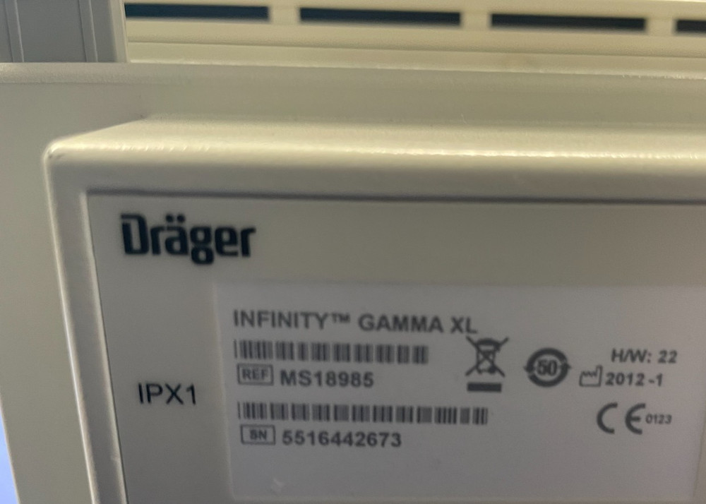 Drager Infinity Gamma XL