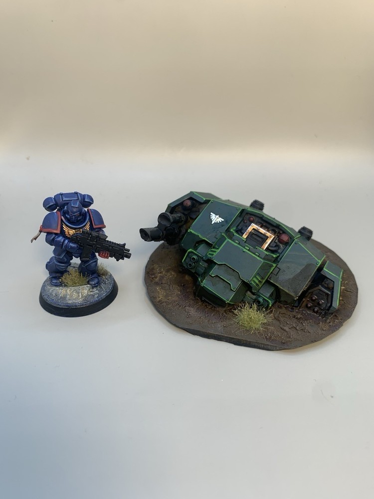 Crashed Dreadnought Sci Fi Wargaming Scatter Terrain