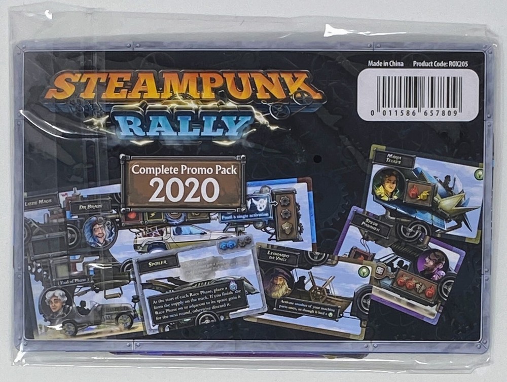 Steampunk Rally Complete 2020 Promo Pack NEW