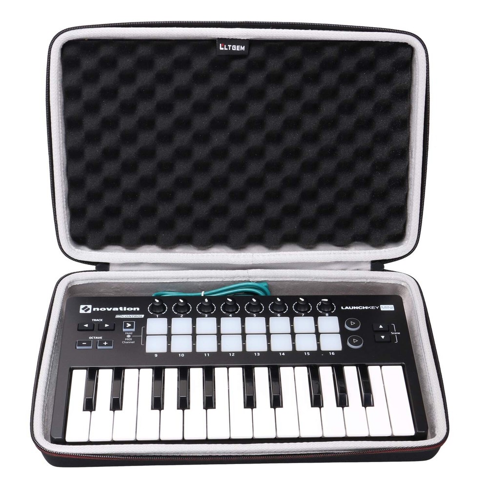 LTGEM EVA Hard Case for Novation Launchkey Mini 25-Note USB Keyboard MK2 Cont...