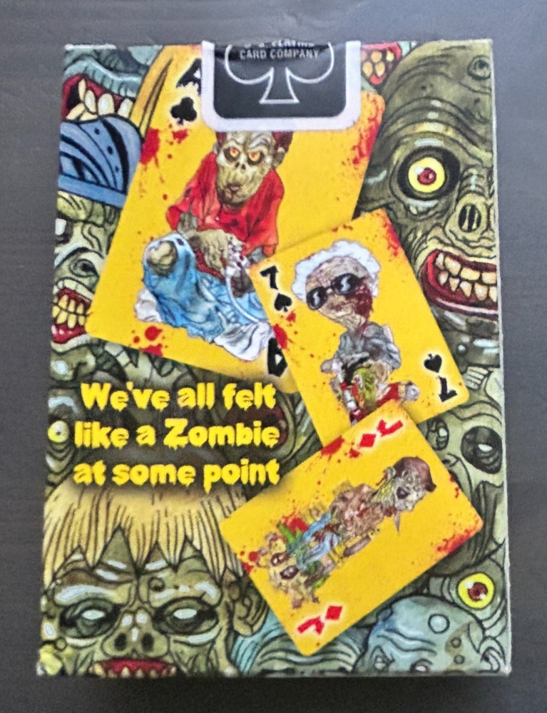 Bicycle Everyday Zombies Playing Cards Custom Deck (Open Box)