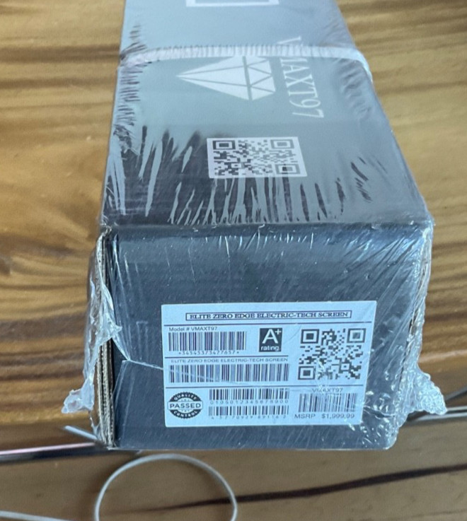 VMAXT97 Elite Zero Edge Screen New In Box