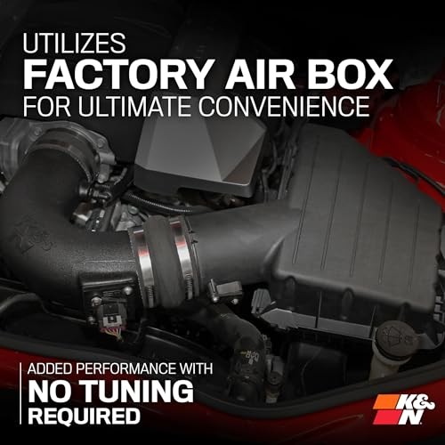 Cold Air Intake System: High-Flow Air Filter, Increase Performance & Towing: