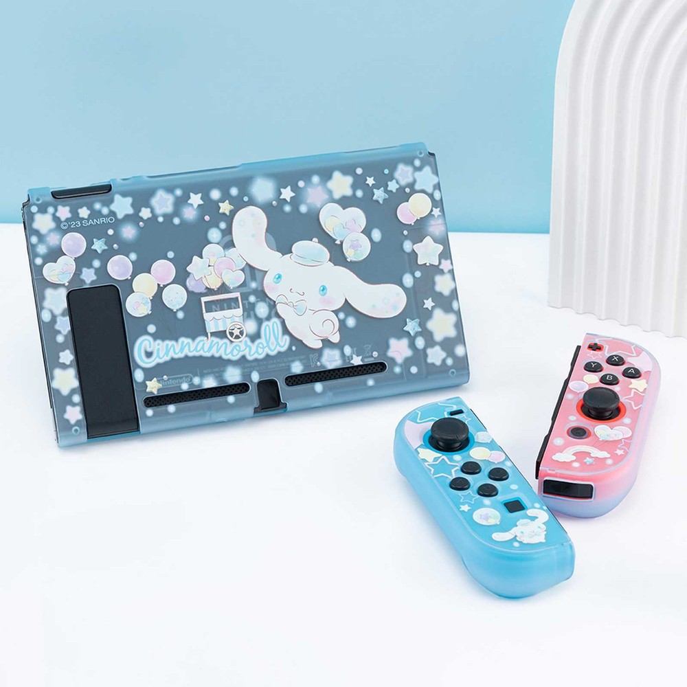GeekShare Protective Case for Nintendo Switch Console & JoyCon Cover Cinnamoroll