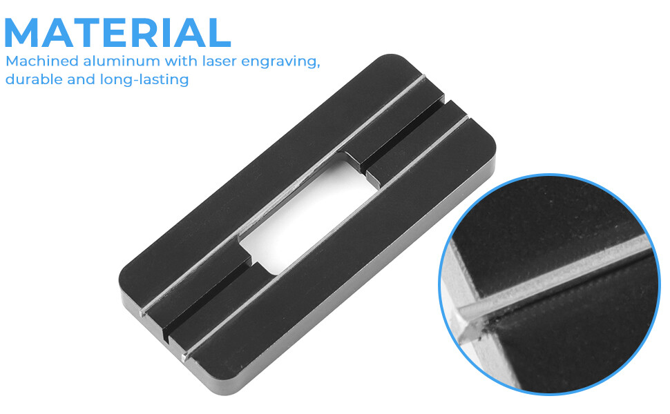 For Viper Bowman Wizzard HO Slot Car Chassis Setup Block Tool Aluminum US STOCK