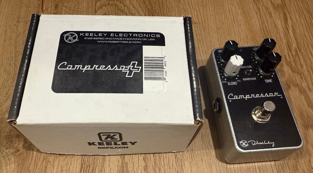 Keeley KCOMP+ Compressor Plus Guitar Effects Pedal