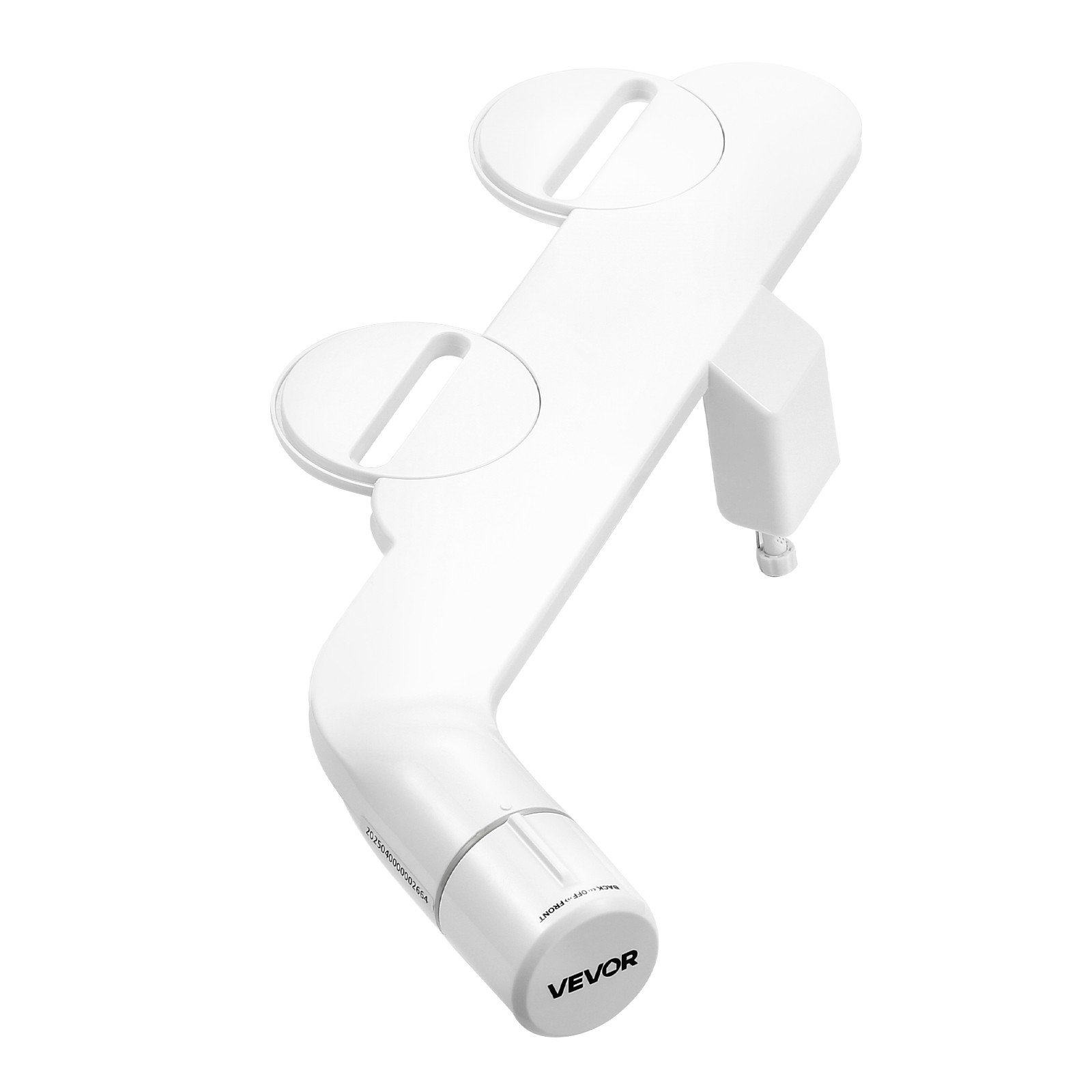 VEVOR Bidet Attachment for Toilet Dual Nozzles Adjustable Pressure Non-Electric