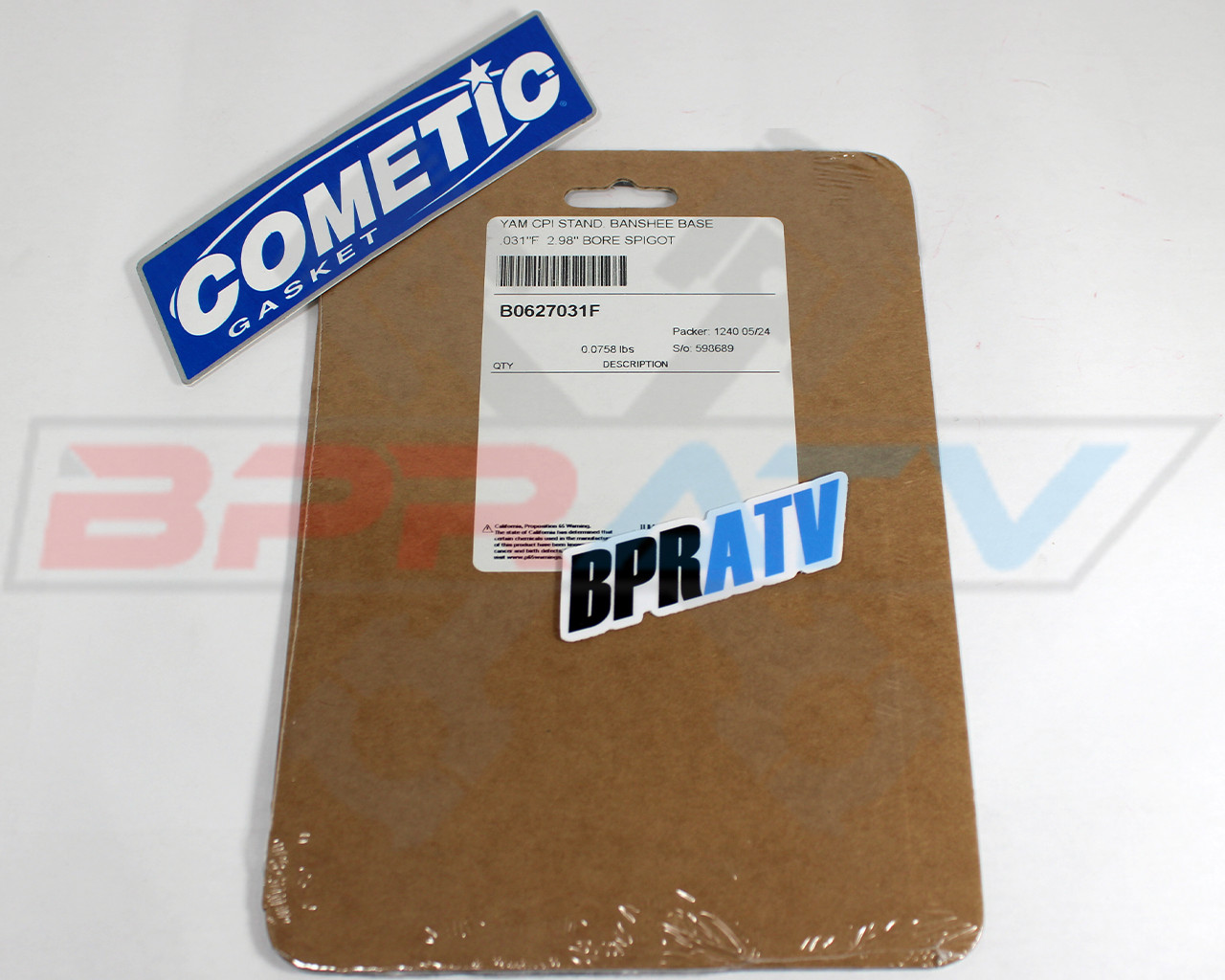 The Best Banshee One Piece Base Gasket Made 0.031" 68mm Cylinder Cometic USA 421