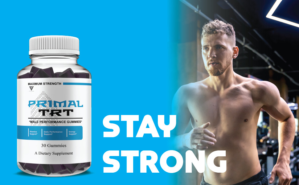 Primal TRT Gummies, PrimalTRT Performance Supplement (30 Gummies)