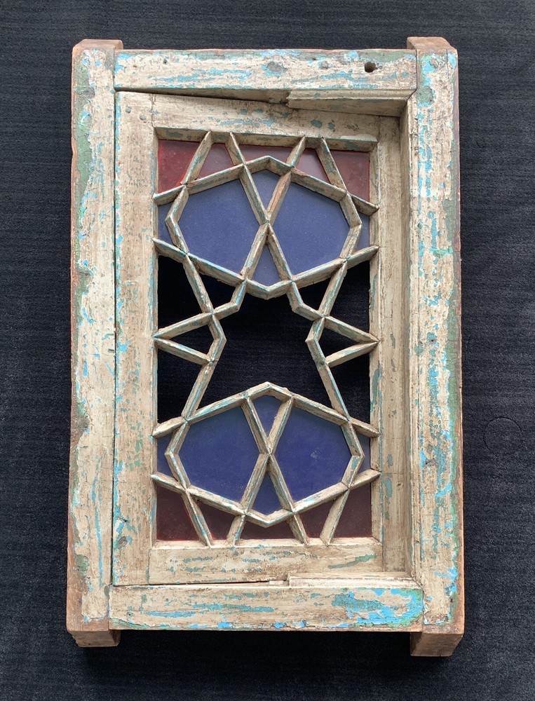 Window Architectural Salvage - Star Pattern - Mortise & Tenon Construction