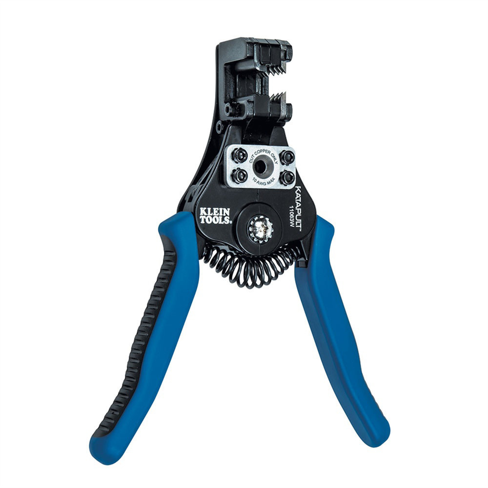 Klein Tools Katapult Wire Stripper and Cutter for Solid and Stranded Wire
