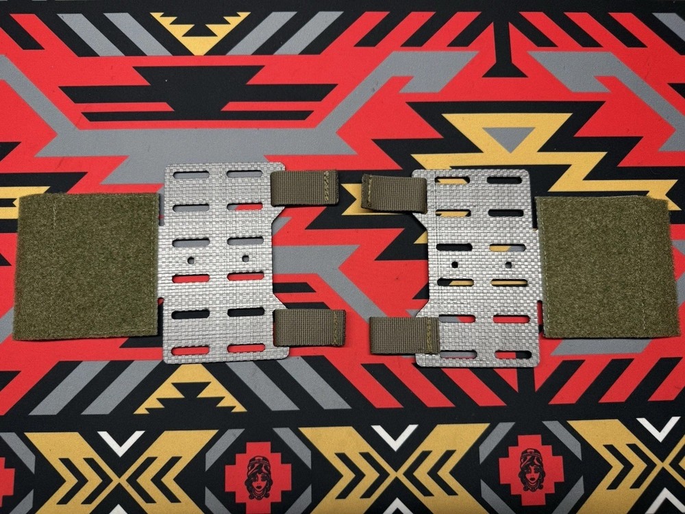 JTACtical Double Column MOLLE Panel Set - Ranger Green