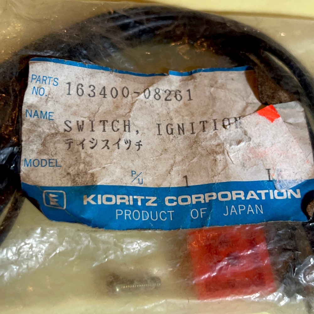 Kioritz 163400-08261 Ignition Switch