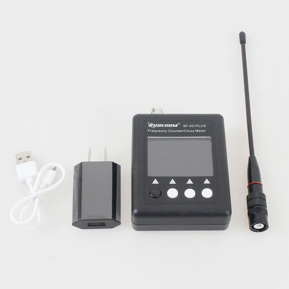 SF401 Plus Frequency Counter Meter with CTCCSS/DCS Decoder for Walkie Talkie