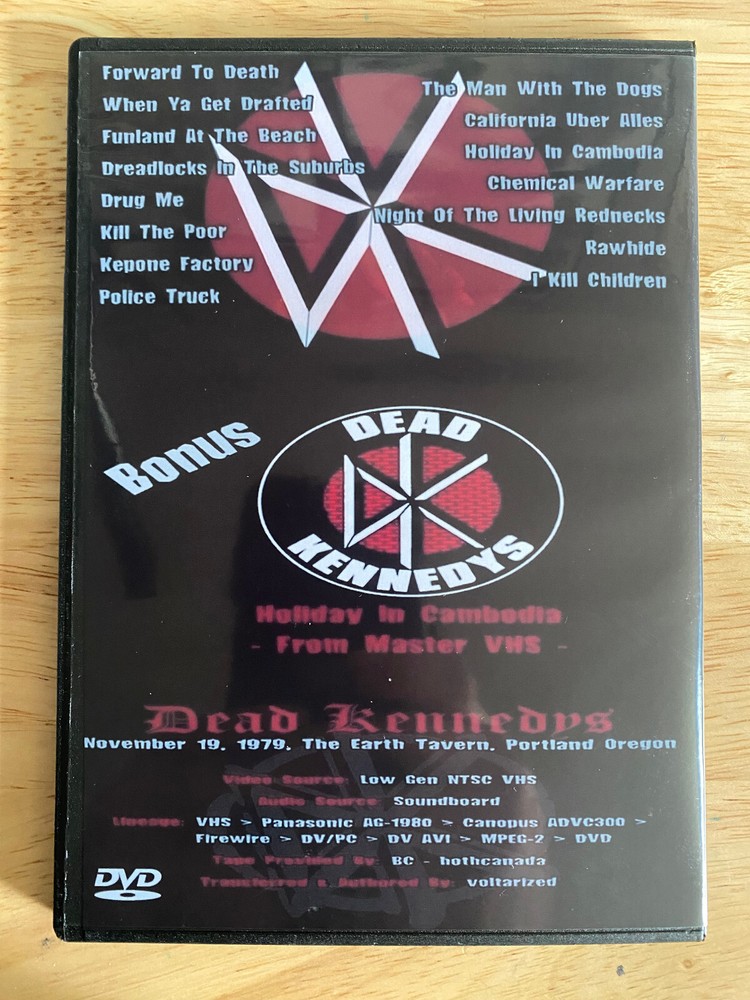 Dead Kennedys - Knock at Your Front Door Live DVD Bulk Item LOT Jello Biafra