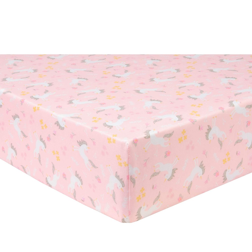 Mystical Dreams Crib Sheet Set 2 Pack Microfiber Fitted 28x52" Elasticized