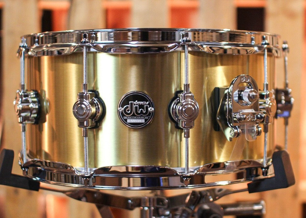 DW 6.5x14 Performance Brass Snare Drum