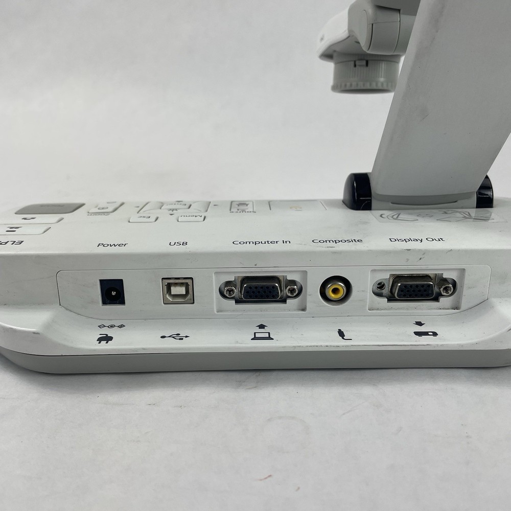 Epson ELPDC11 Document Camera No Cords No Remote
