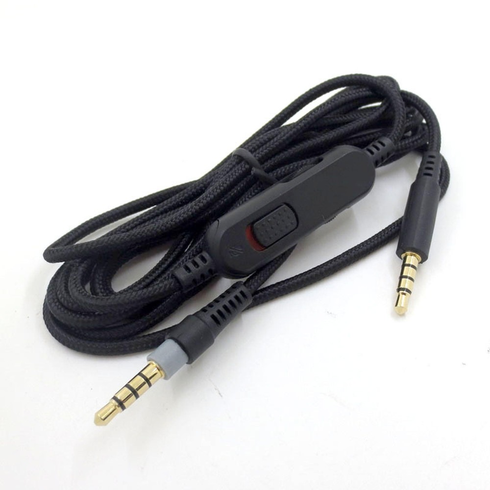 Plastic+Metal Headphone Cable Audio Cord Line for HyperX Cloud Mix Cloud Alpha e
