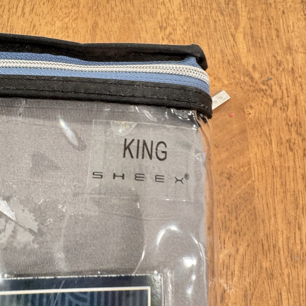 Sheex Performance Bedding Box Spring Wrap King Size Graphite Grey Sleep Tech New