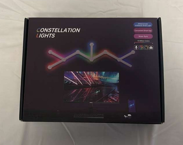 Hexiher Smart 9 LED Light Lines Wall Light