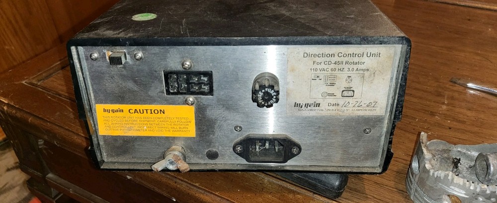 HyGain Antenna Rotator Control Plus Ccw Cw