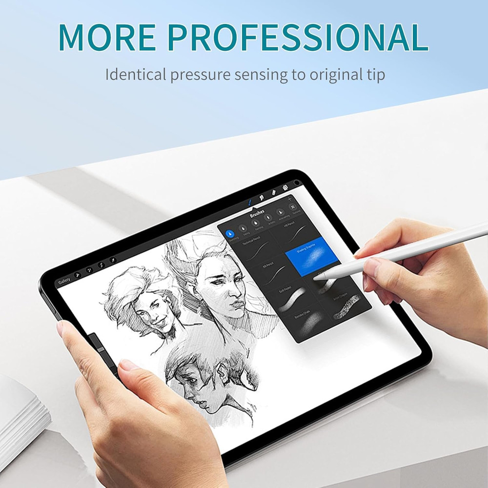 Replacement Tips for Apple Pencil 1St/2Nd Gen & Pro/Usb-C | Original Feeling & H